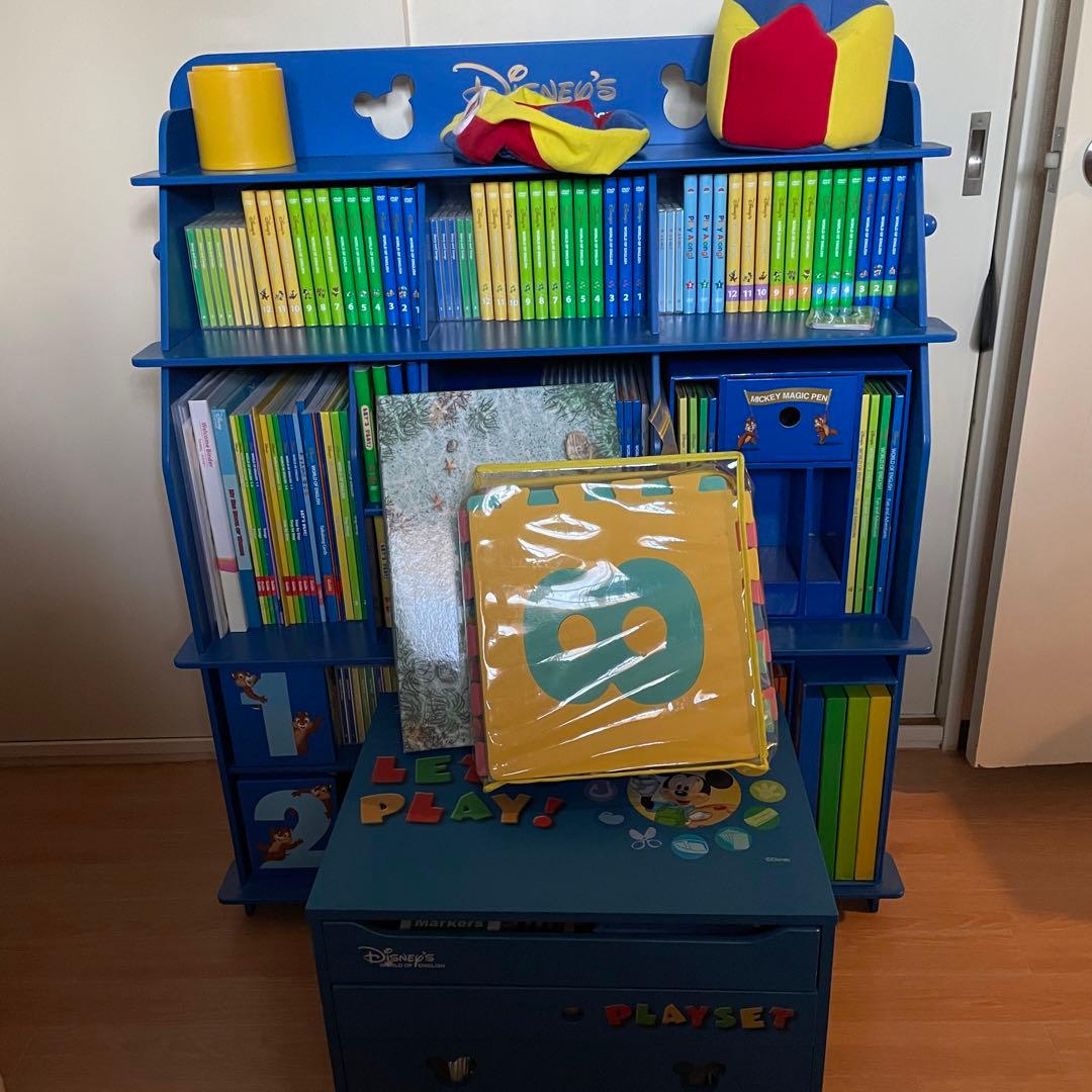 ①2017年製 新子役版 DWE ディズニー英語システム 棚無し