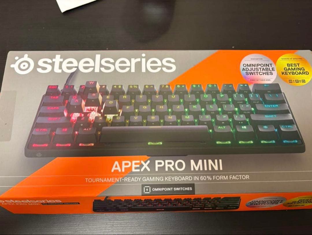 SteelSeries Apex Pro Mini ゲーミングキーボード