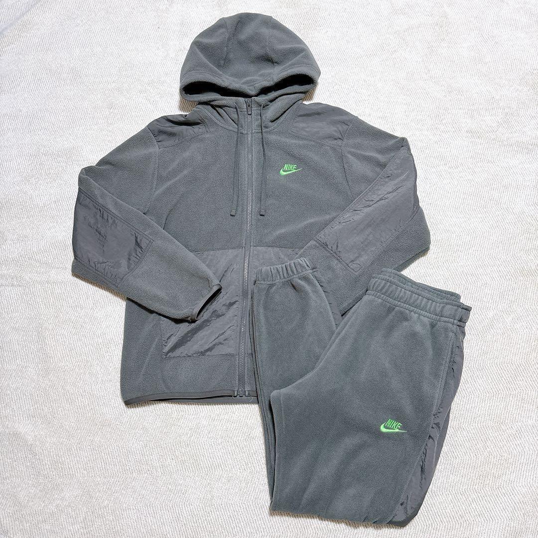 NIKE ナイキ フリース ジャケット パンツ ズボン フルジップ M 上下