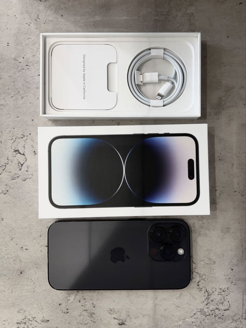 iPhone14 pro 512GB 新品交換後短期間使用品