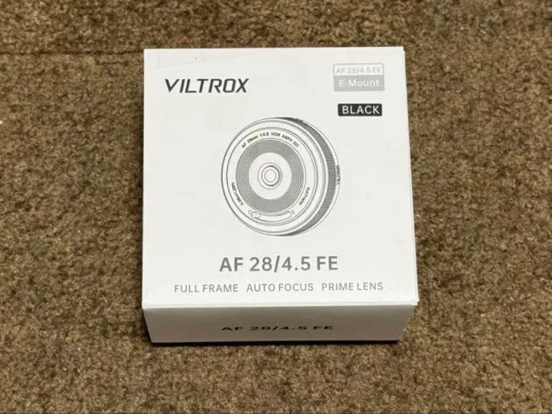 VILTROX AF 28/4.5 FE 単焦点レンズ