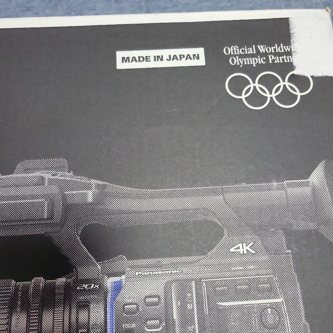 Panasonic HC-X1000 4Kビデオカメラ　純正バッテリー3個付き