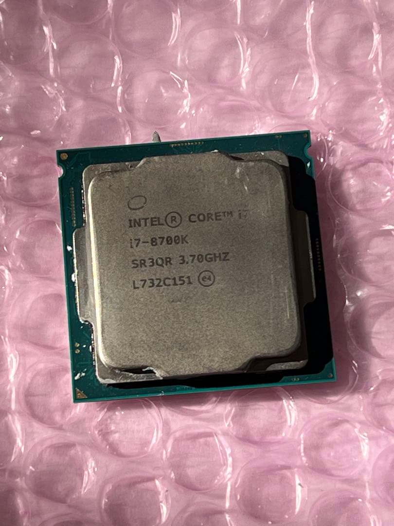 Intel インテル CPU Core i7-8700K 動作品