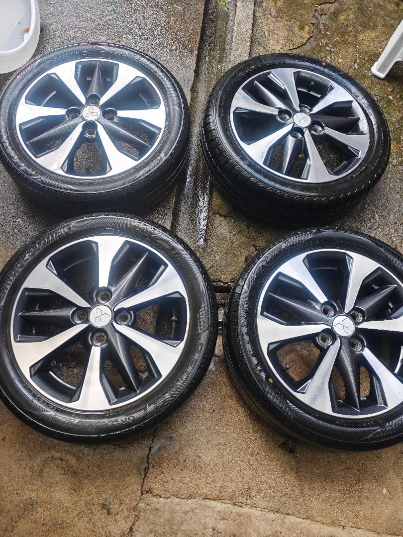 ホイール4本セット 155/55R15 三菱ekクロススペース純正　②/２