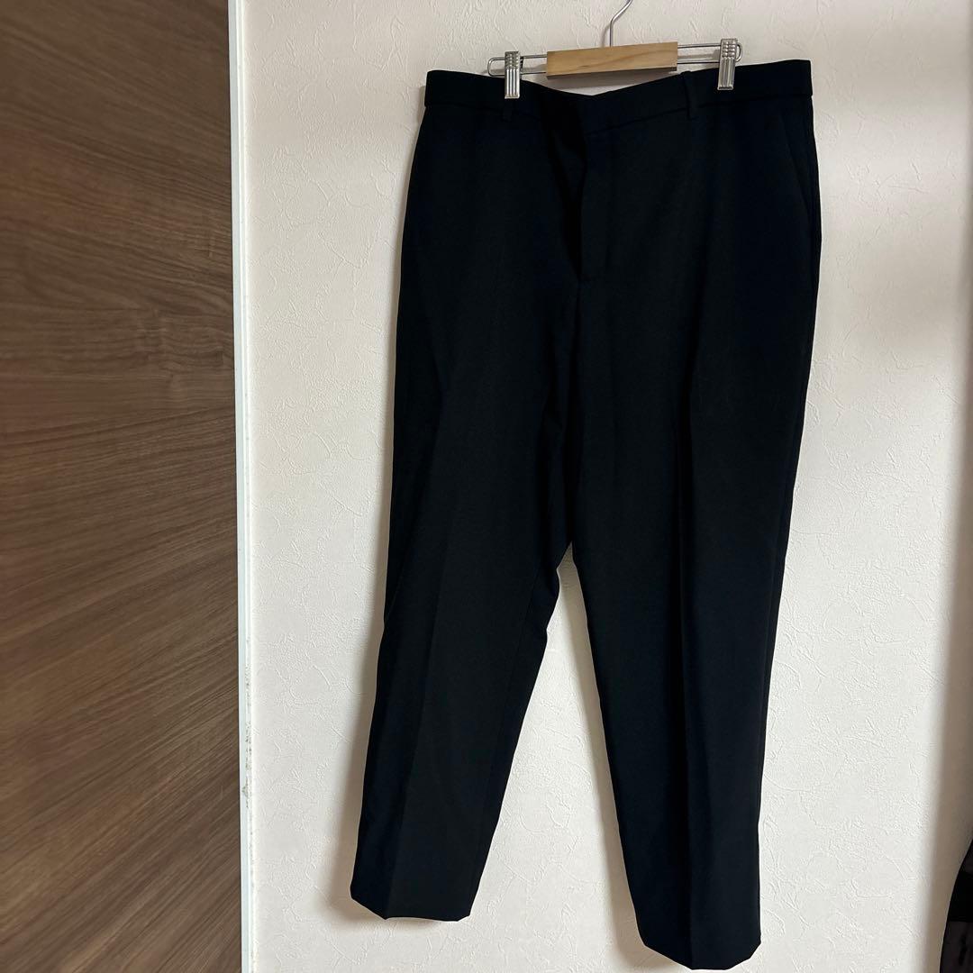 【美品】ユニクロ　感動スーツ　上下セット　大きいサイズ　XXL 3XL 黒