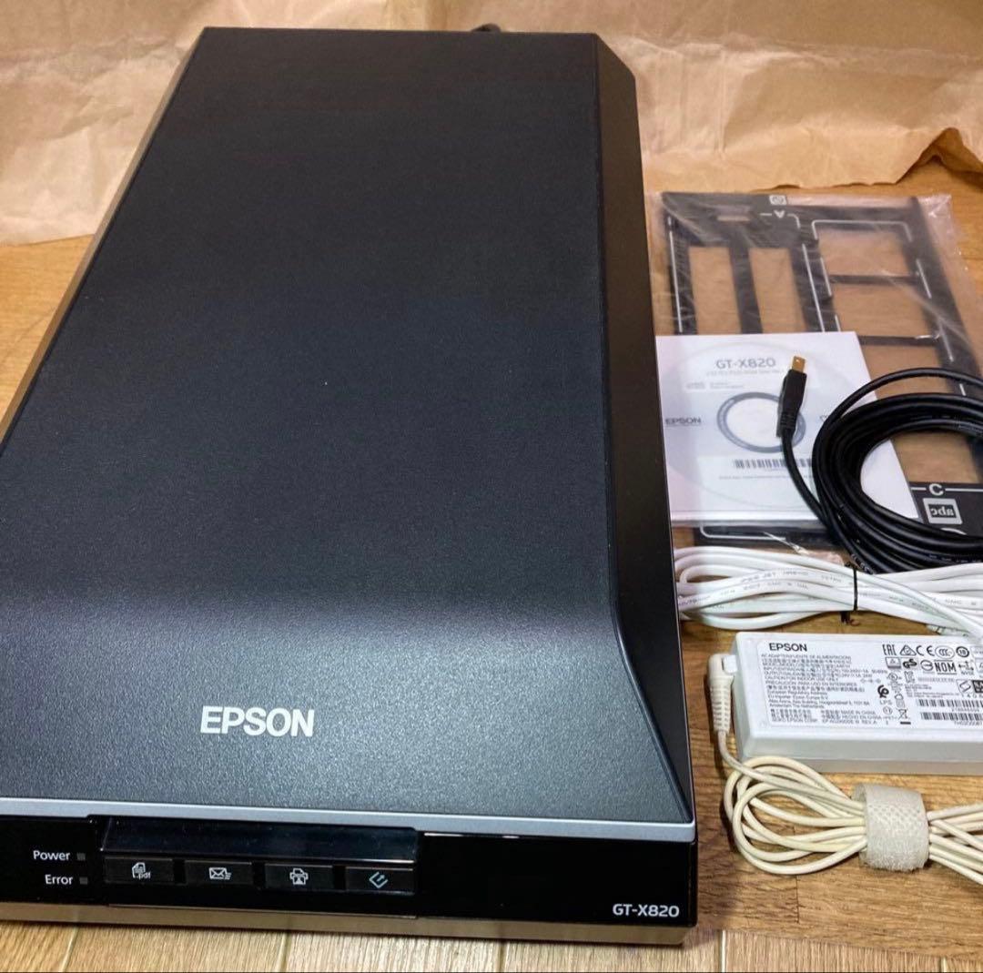 k*u様 エプソン GT-X820 フィルムスキャナー 35mmフィルムホルダ付