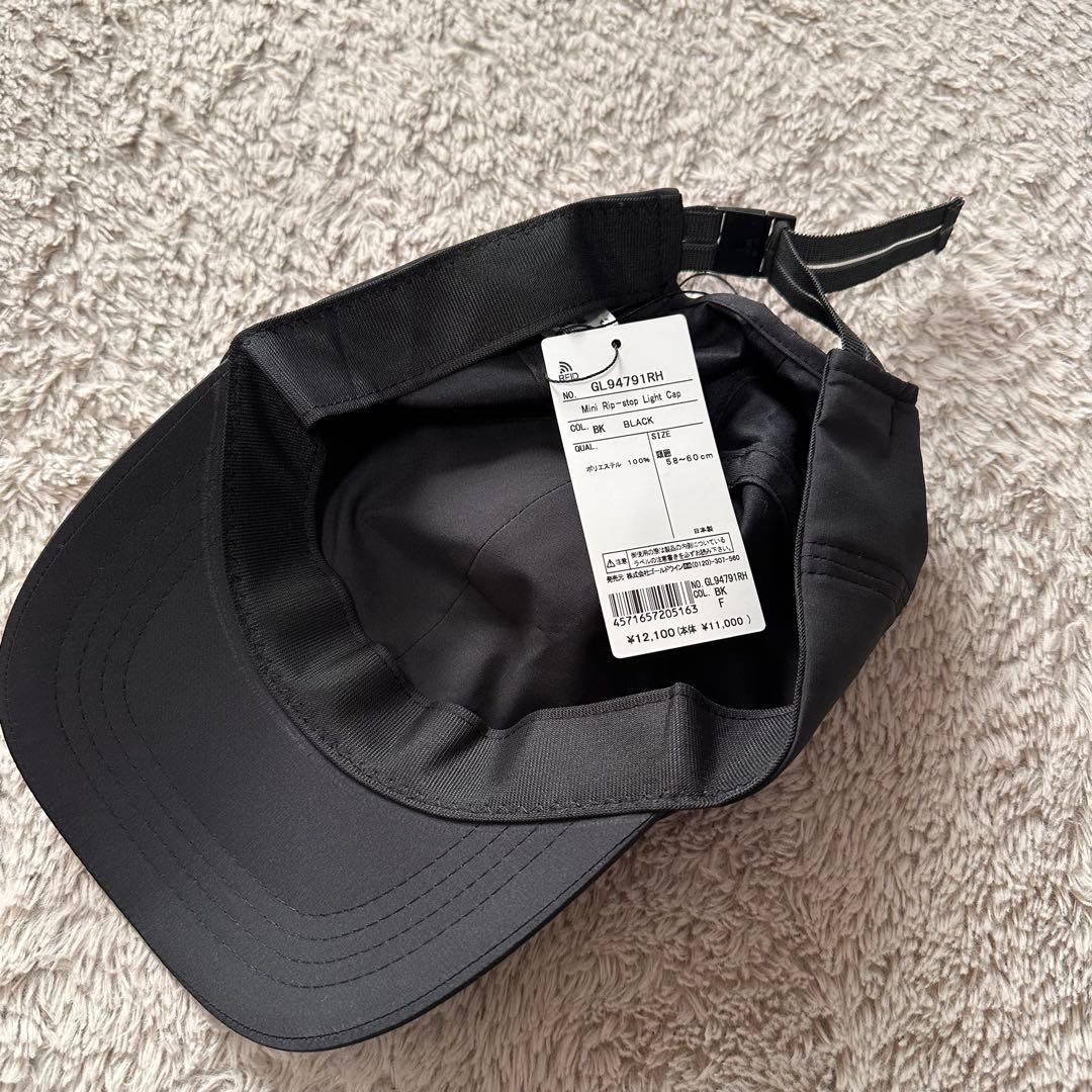 帽子 Goldwin UNDER mini rip-stop light cap