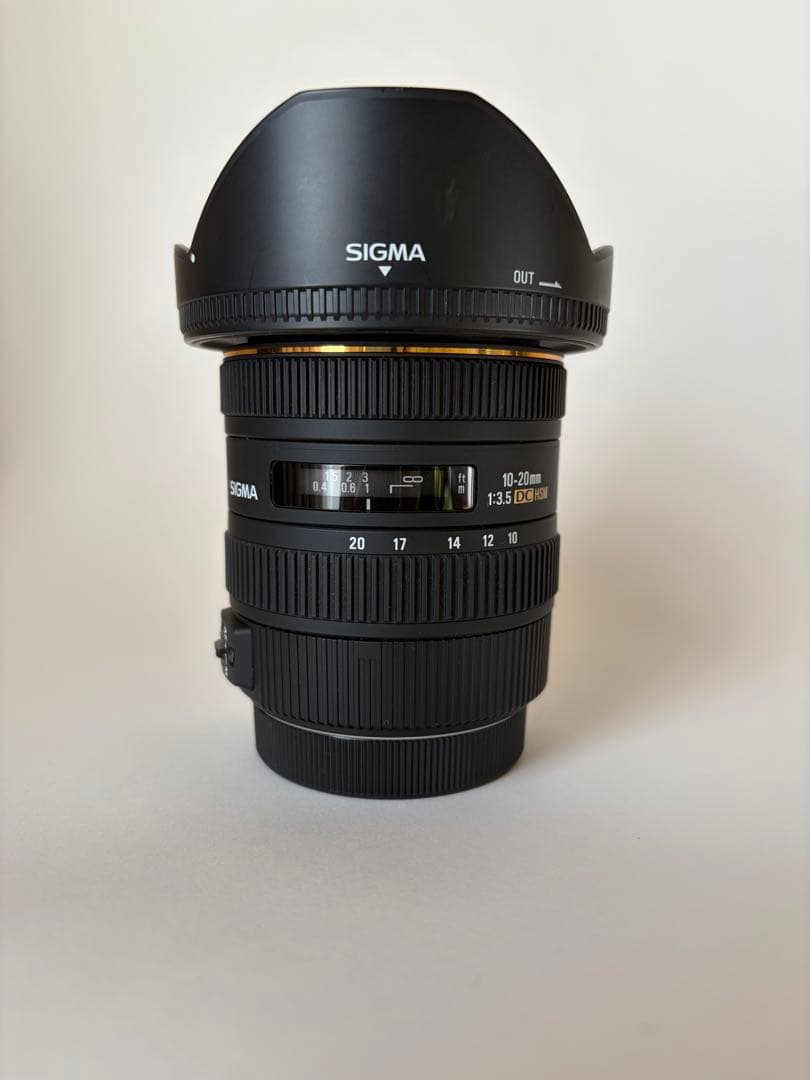 SIGMA 広角レンズ 10-20mm F3.5 キャノン用 APS-C専用