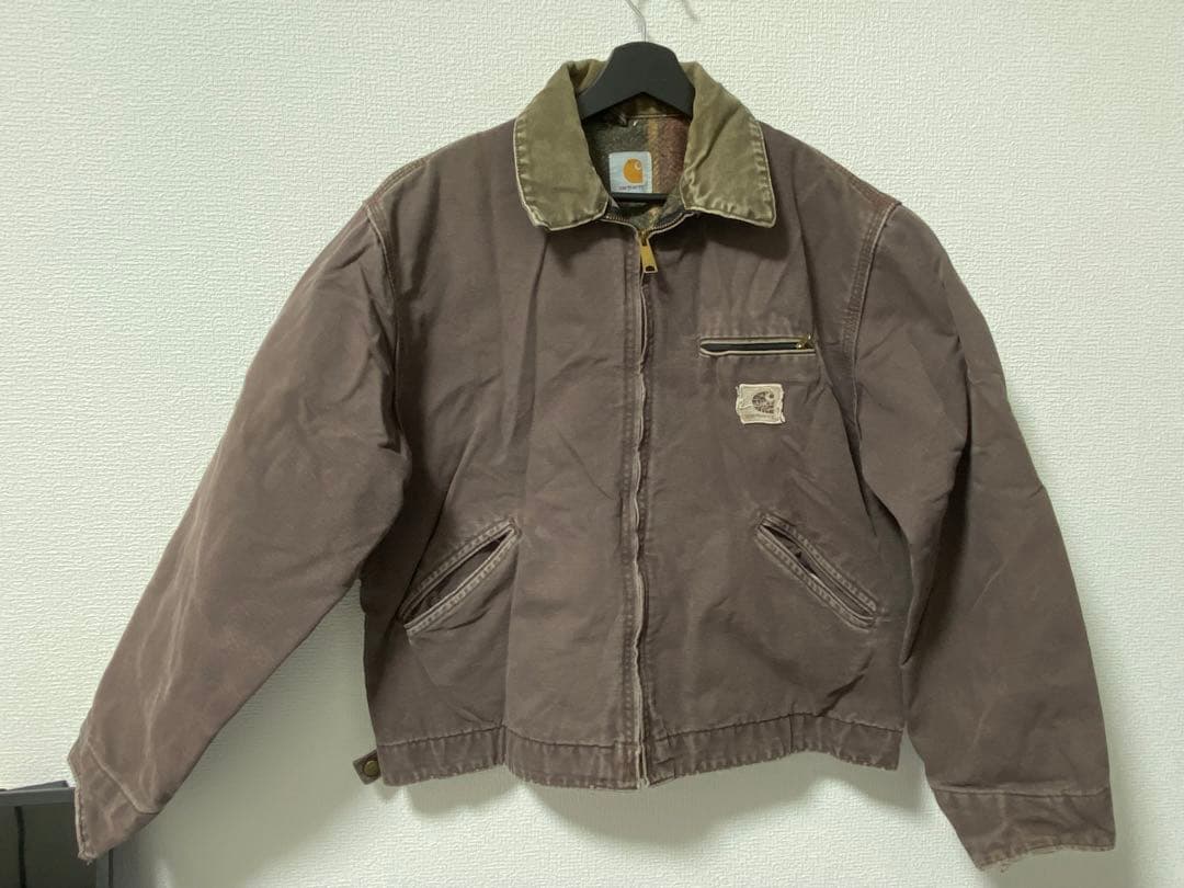 Carhartt 襟付きジャケット ブラウン