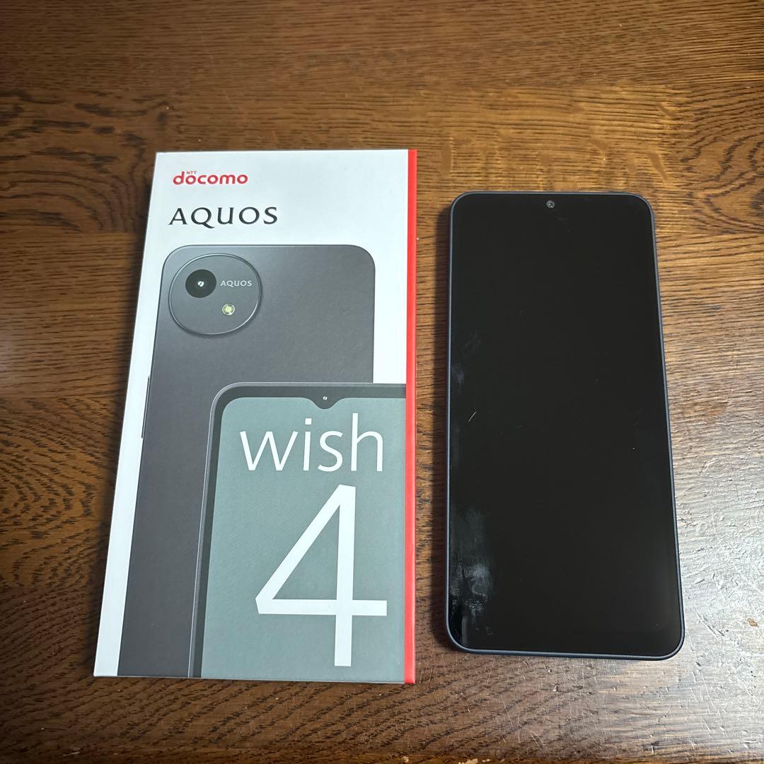 AQUOS wish 4 SH-52E ブラック