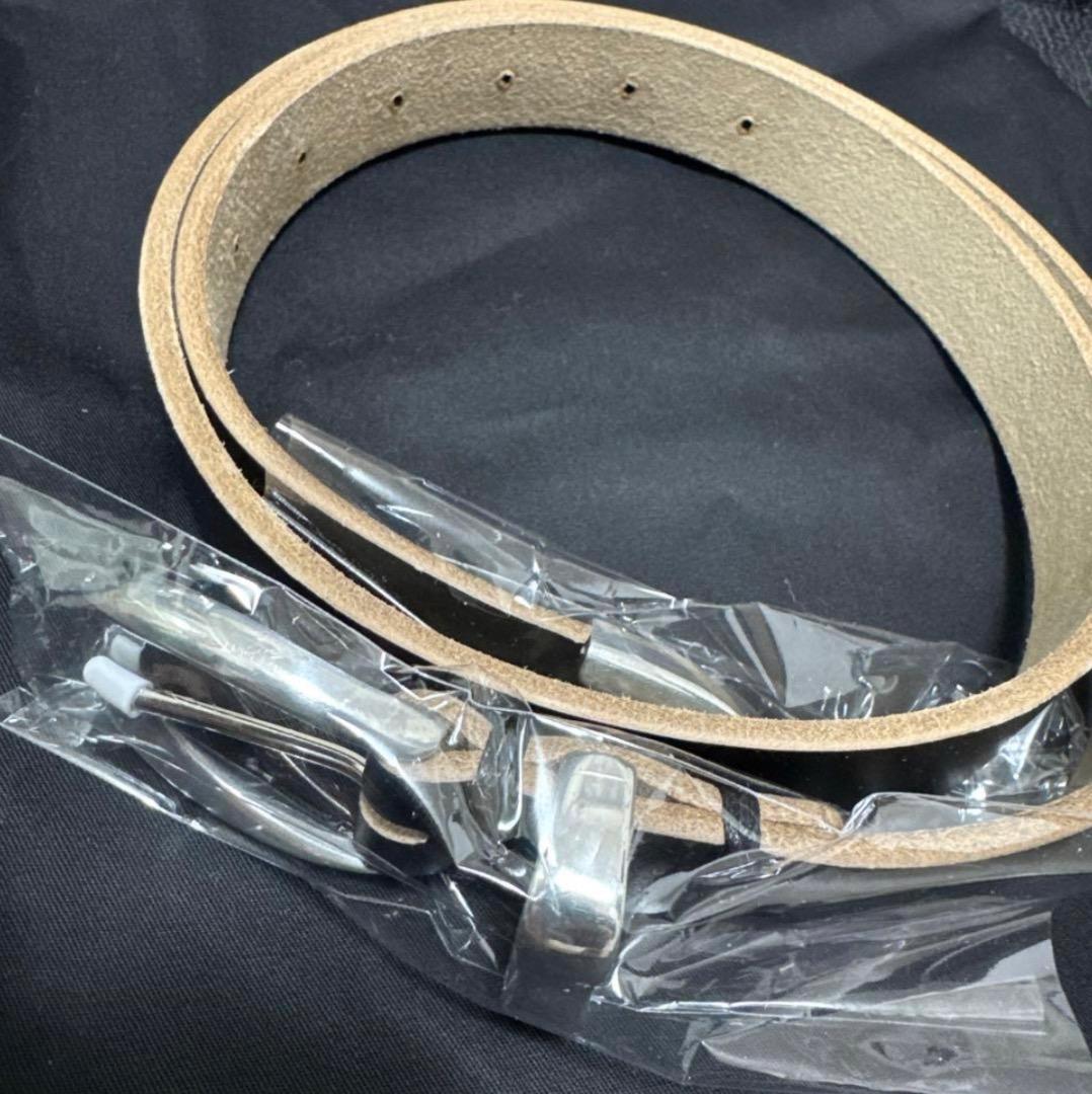 小物 DECi Choromexcel narrow western belt OVY