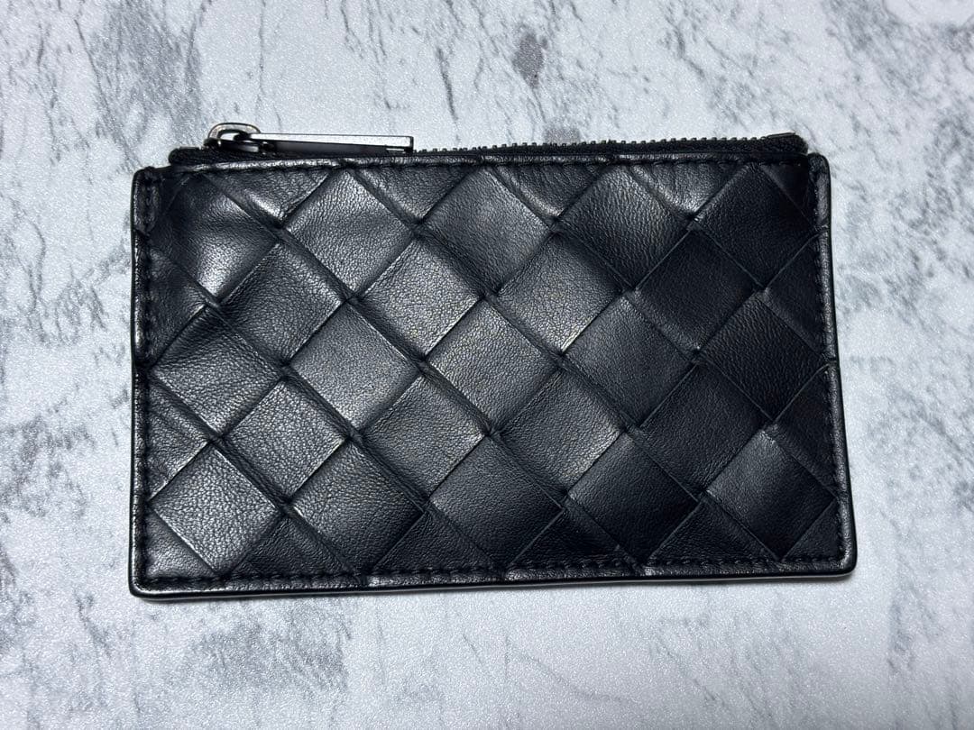 n*n様 ボッテガヴェネタ イントレチャート キーリング ケース ブラック