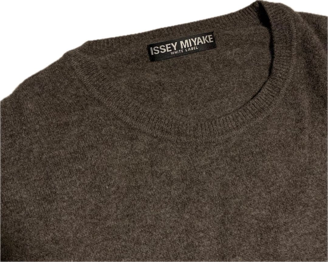 ISSEY MIYAKE WHITE LABEL カシミヤ100%セーター 3
