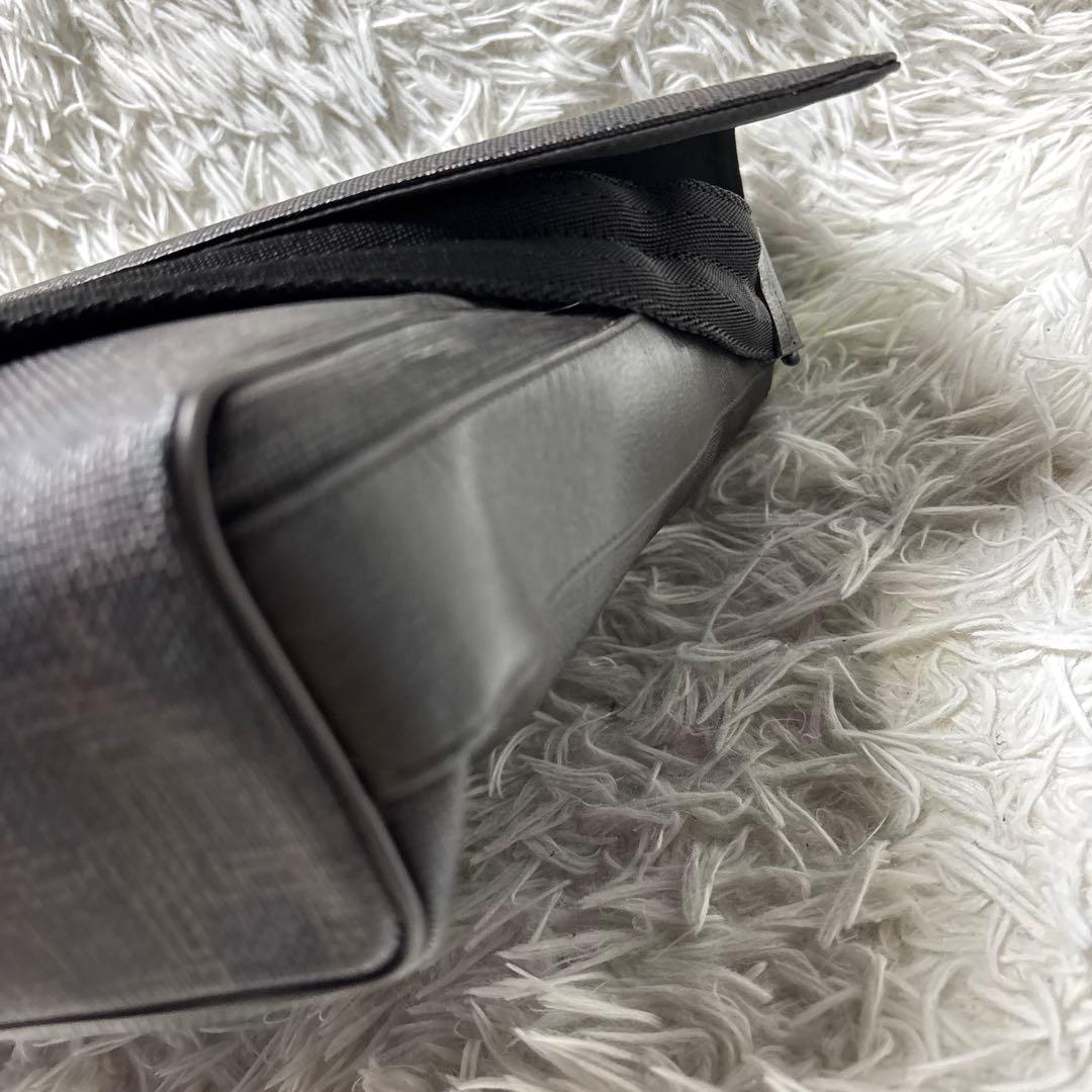 ◎極美品 dunhill ダンヒル ディーエイト メッセンジャーバッグ PVC