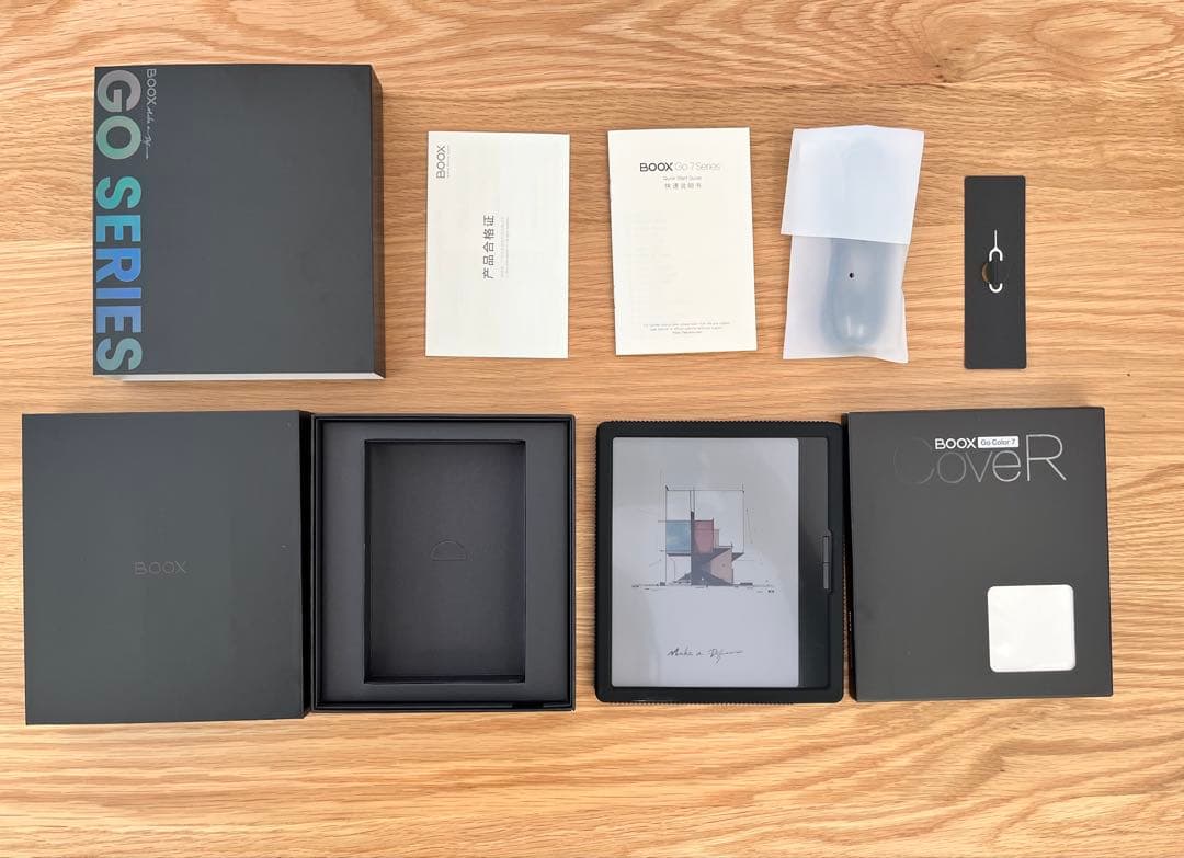 BOOX Go Color 7 黒 純正ケース付