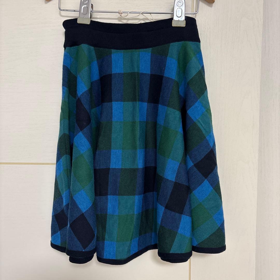 チェック柄スカート160と水玉模様スカートセット150 他
