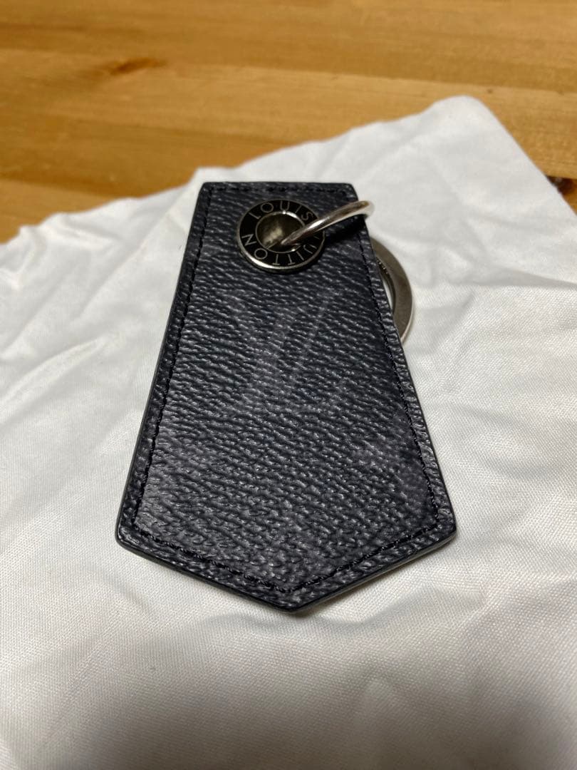 ※イニシャル入※ LOUIS VUITTON モノグラムエクリプス キーリング