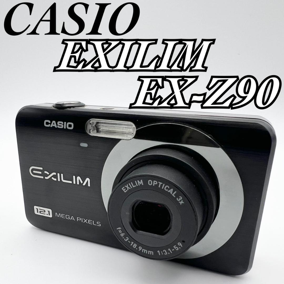 【完動品】CASIO EXILIM EX-Z90 コンデジ ブラック 動作確認済