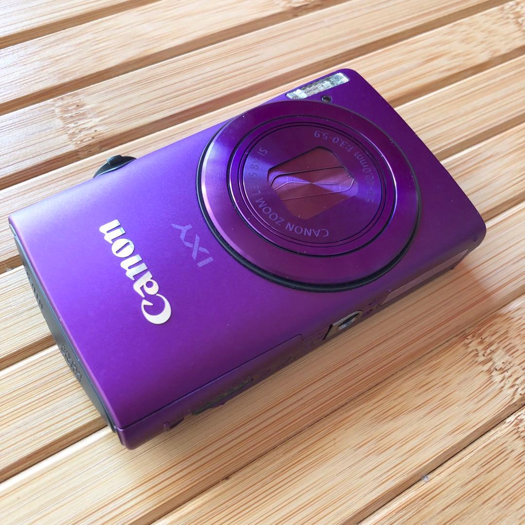 Canon キャノン　IXY600F パープル