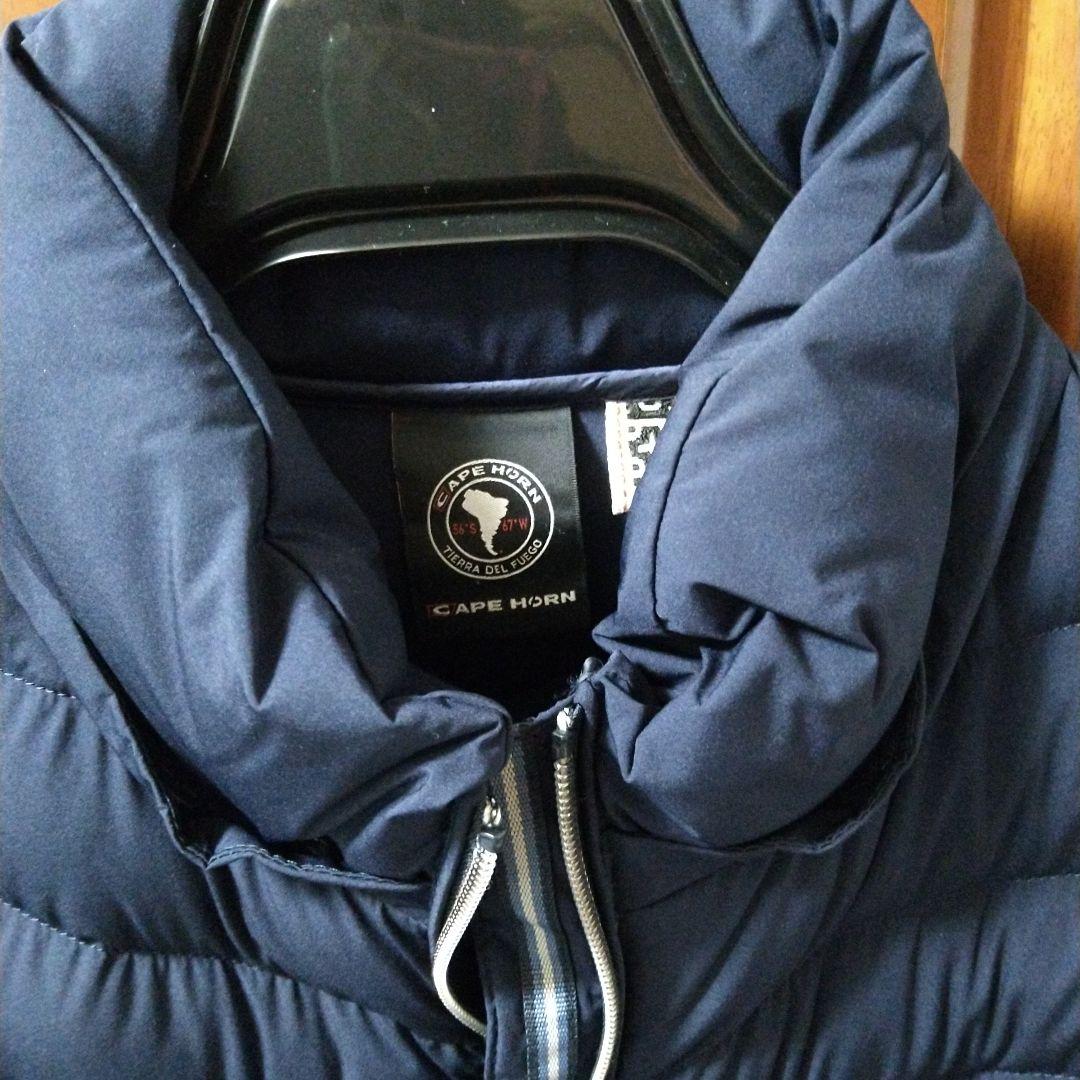 値下中【美品】CAPEHORN　未使用ベルト ダウンジャケット　フード付　 42