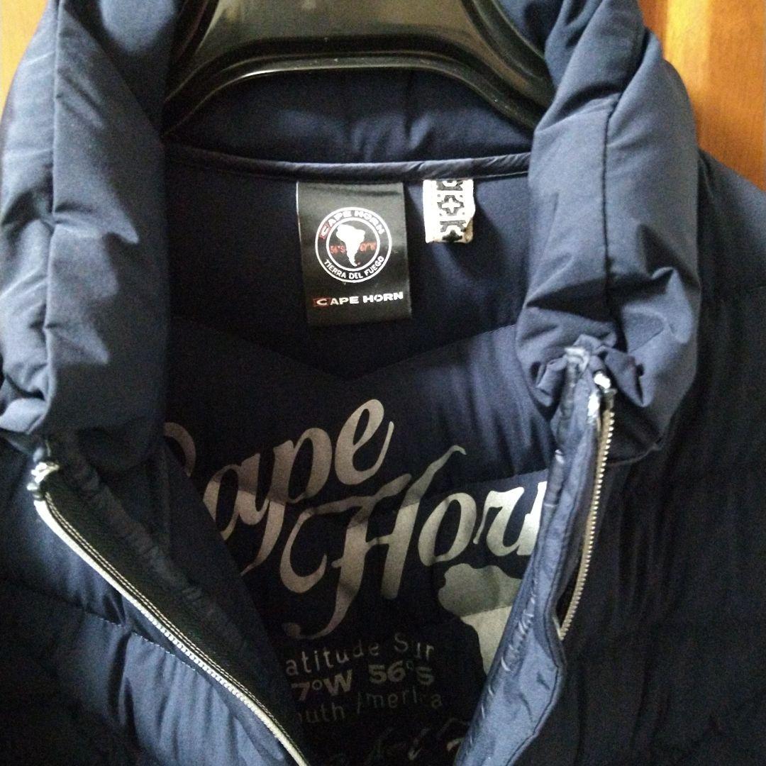 値下中【美品】CAPEHORN　未使用ベルト ダウンジャケット　フード付　 42