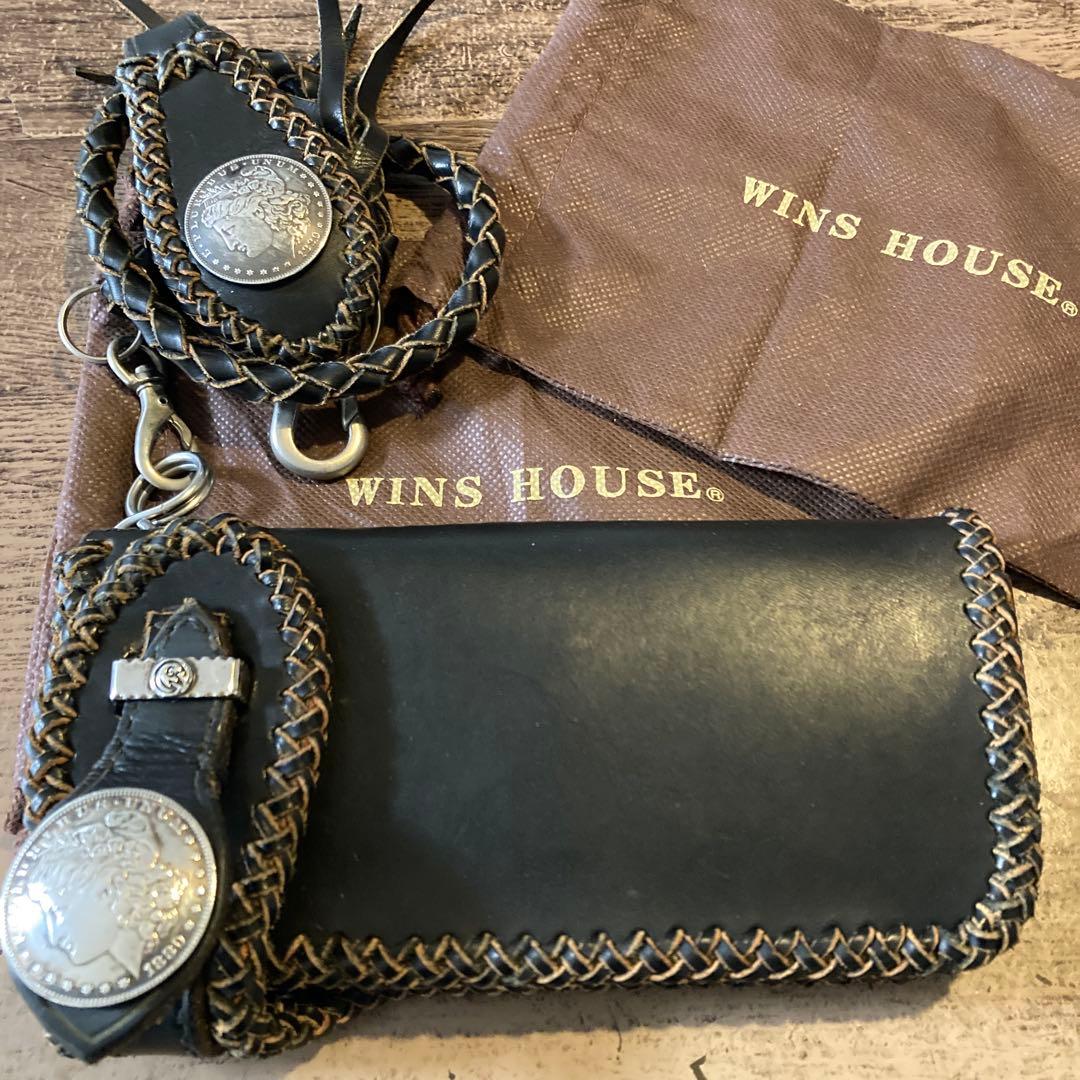 WINS HOUSE　ウインズハウス　バイカーズウォレット　ライダースウォレット
