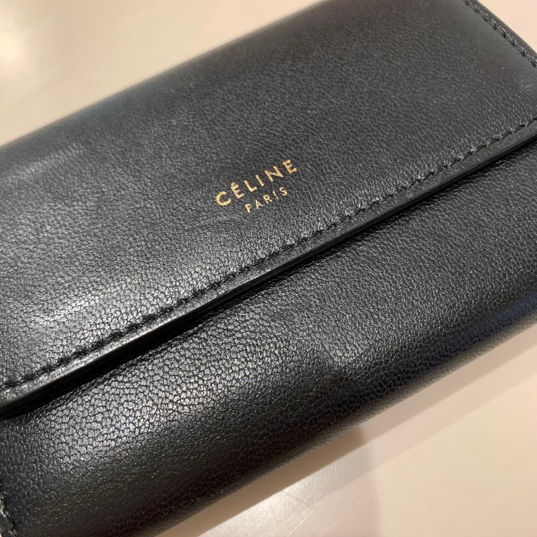 CELINE セリーヌ　名刺入れ　ブラック
