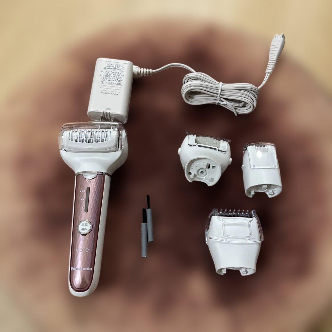 パナソニック 脱毛器 ソイエ ボディ&角質ケア用 ES-EL8B-P