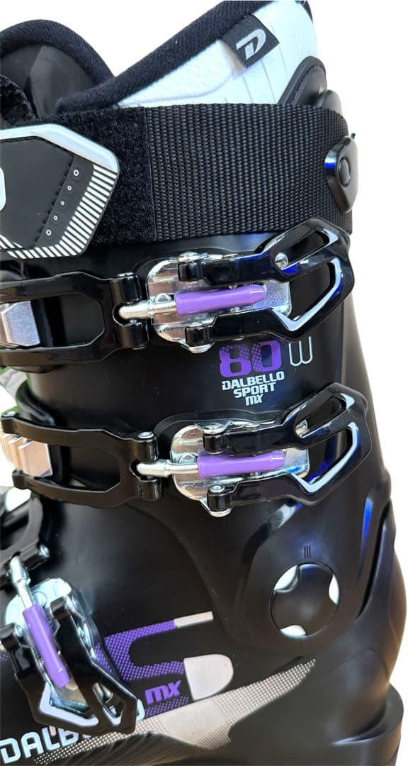 【タイムセール】DALBELLO 女性用スキーブーツ 23.5 ブラック