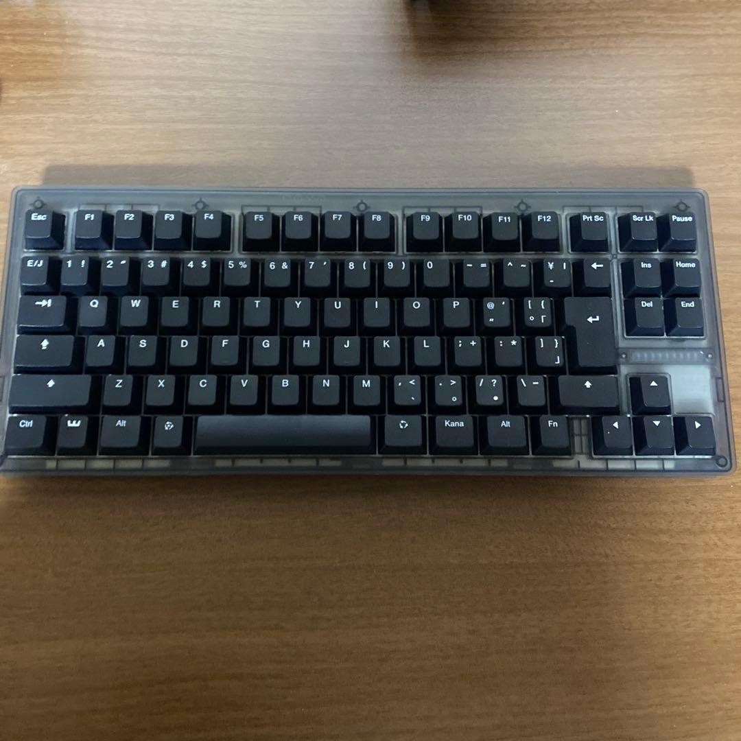 Wooting 80HE　PCR Plastic Ghost　日本語配列