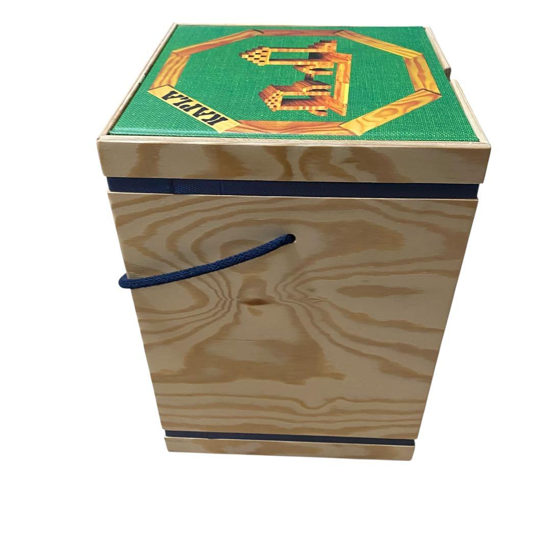 【美品】KAPLA 木製ブロック 280ピースセット NO.02 緑