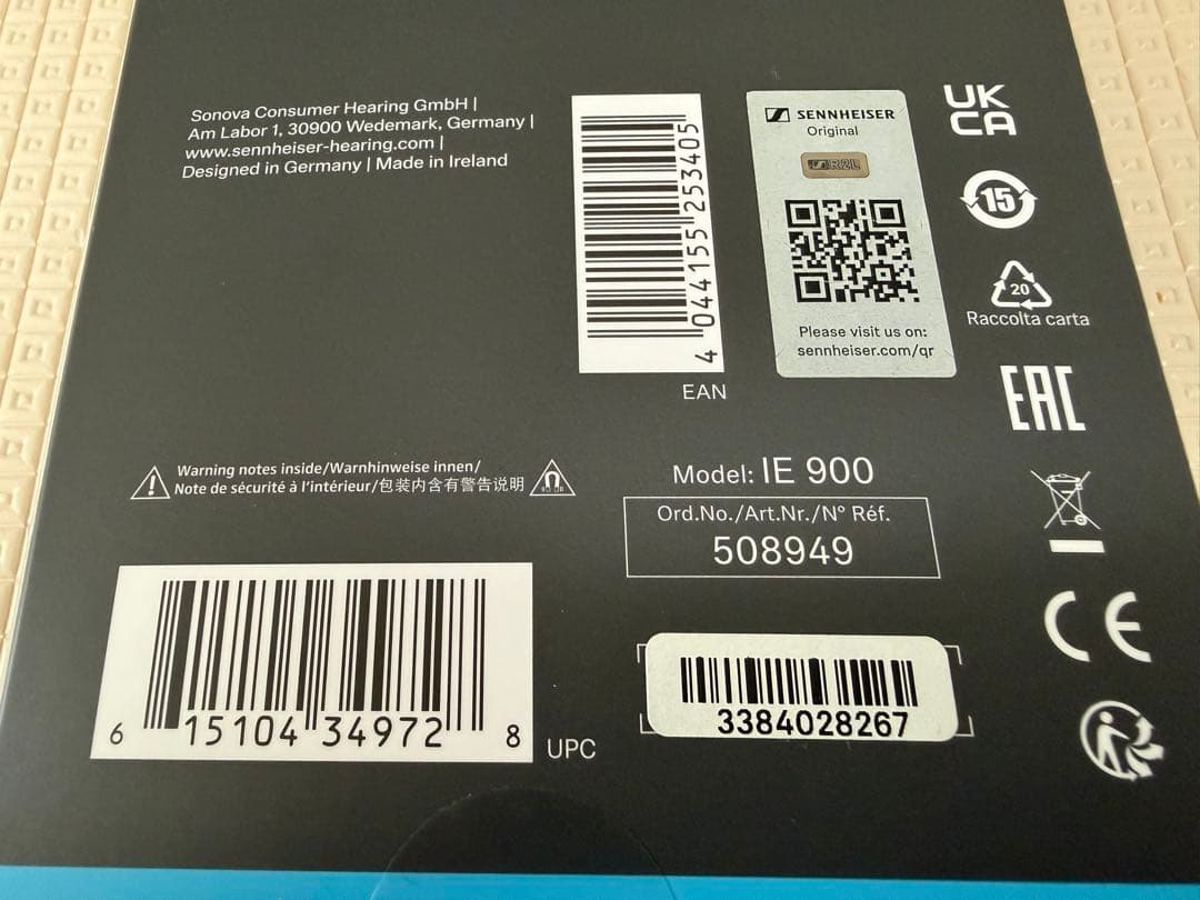 イヤホン IE900 SENNHEISER