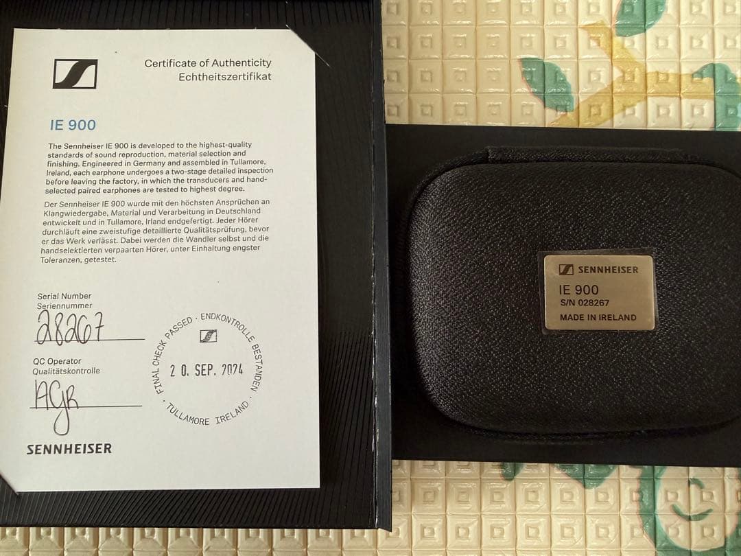 イヤホン IE900 SENNHEISER