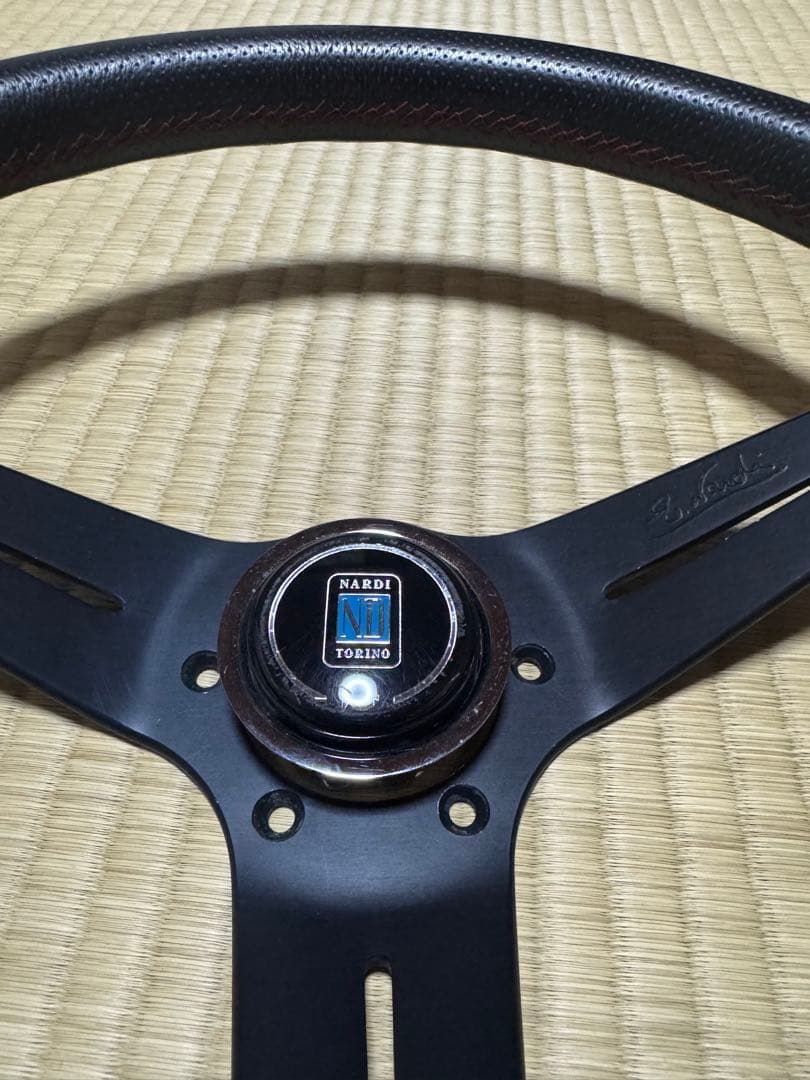 NARDI ブラックレザー ステアリング