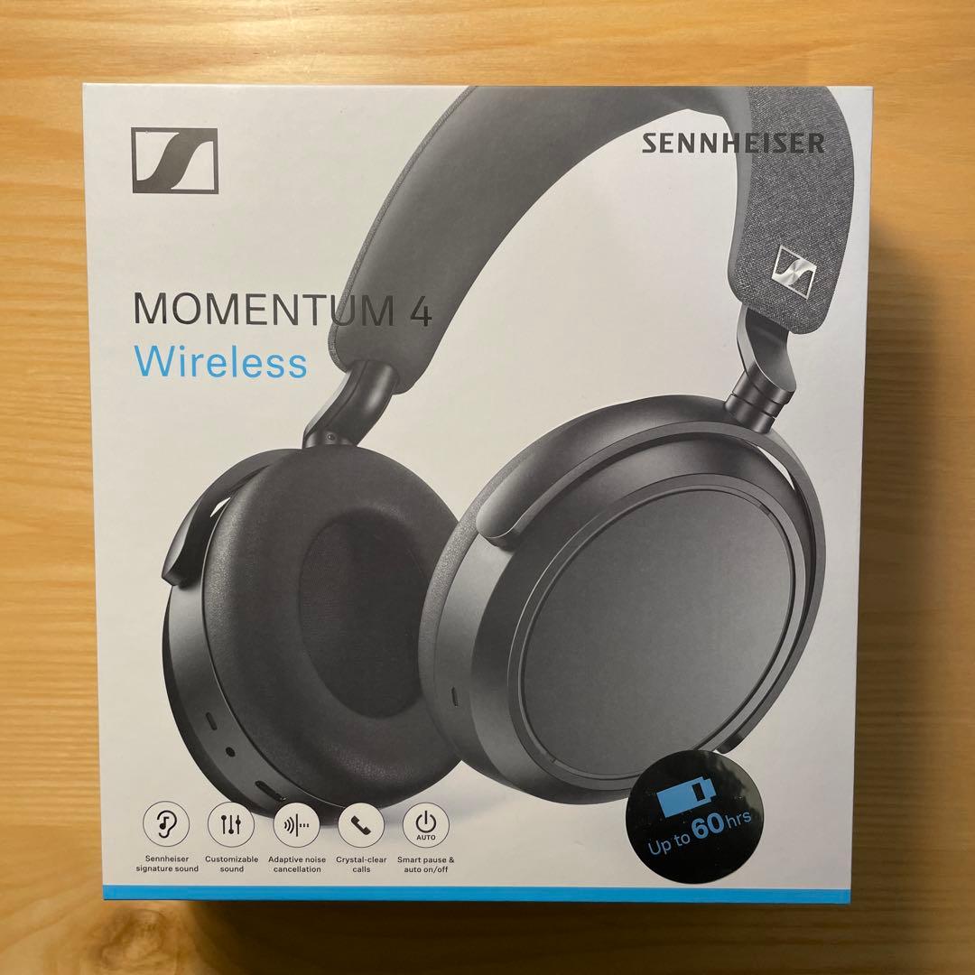 SENNHEISER MOMENTUM 4 Wireless black 黒