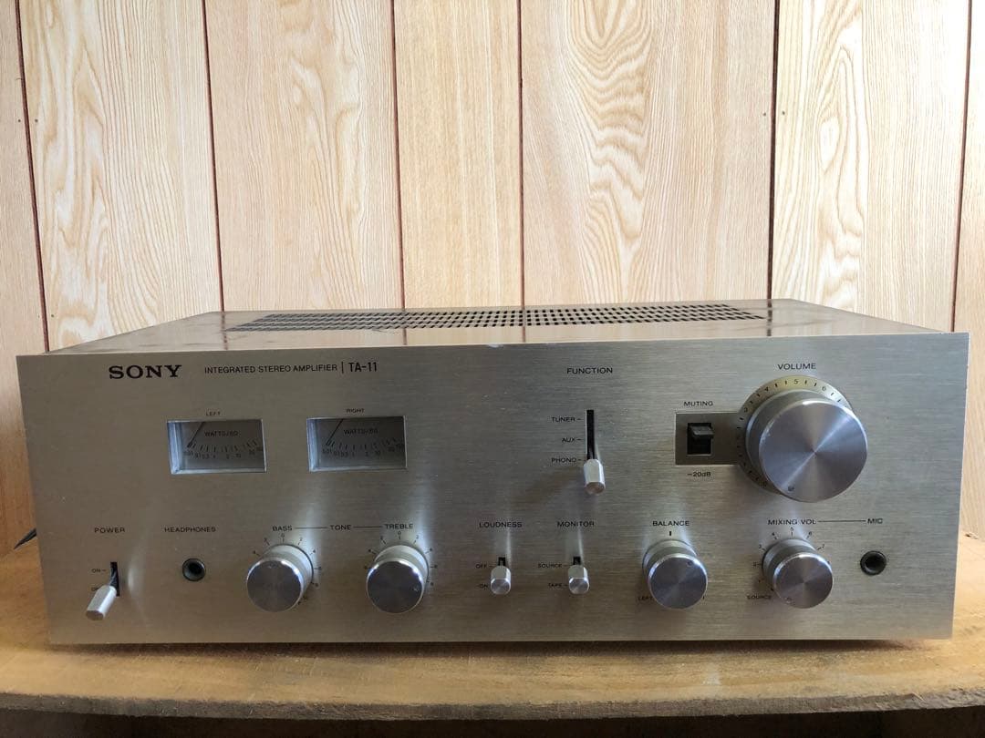 アンプ SONY TA-11