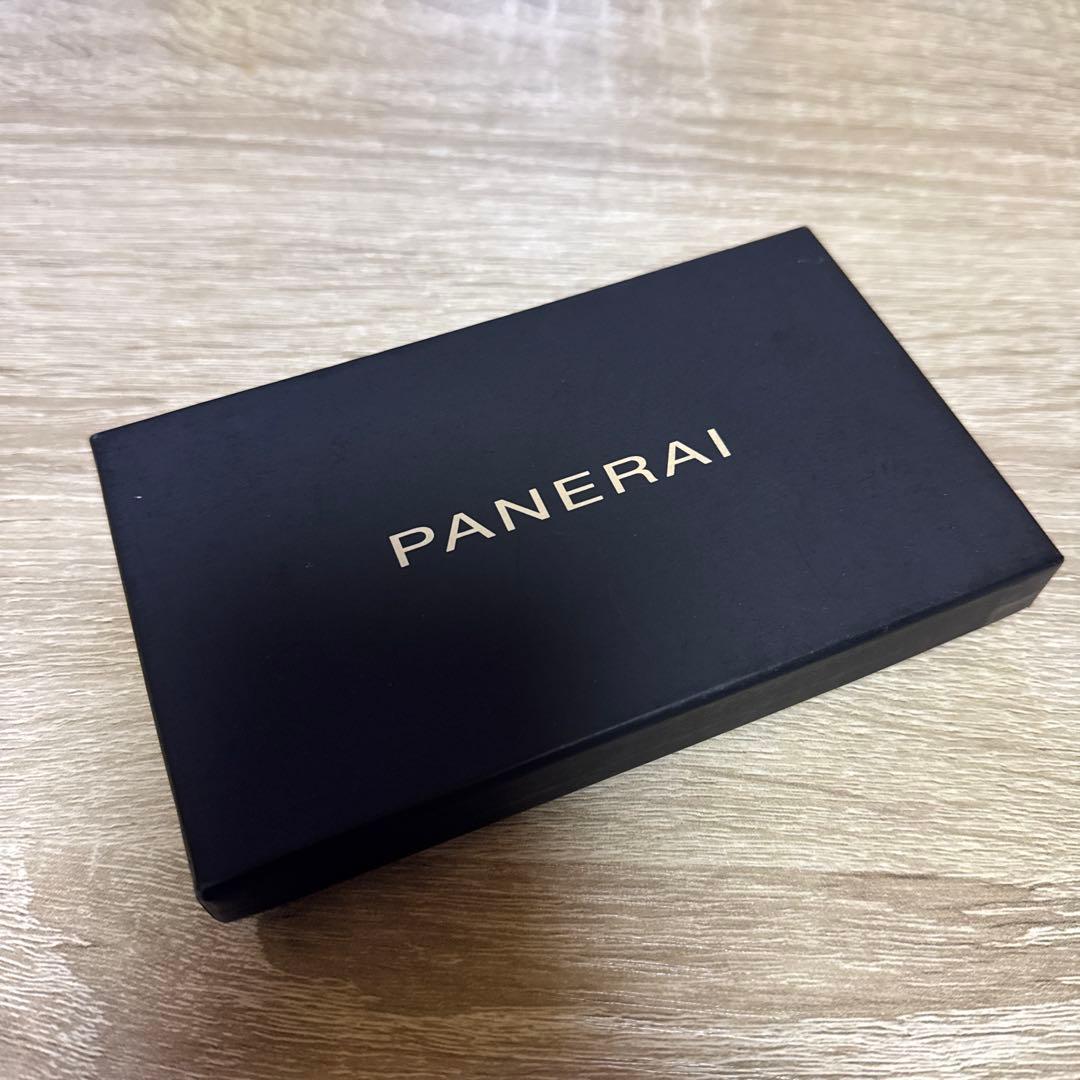PANERAI レザーキーリング パネライ　キーホルダー　美品　本革　ノベルティ