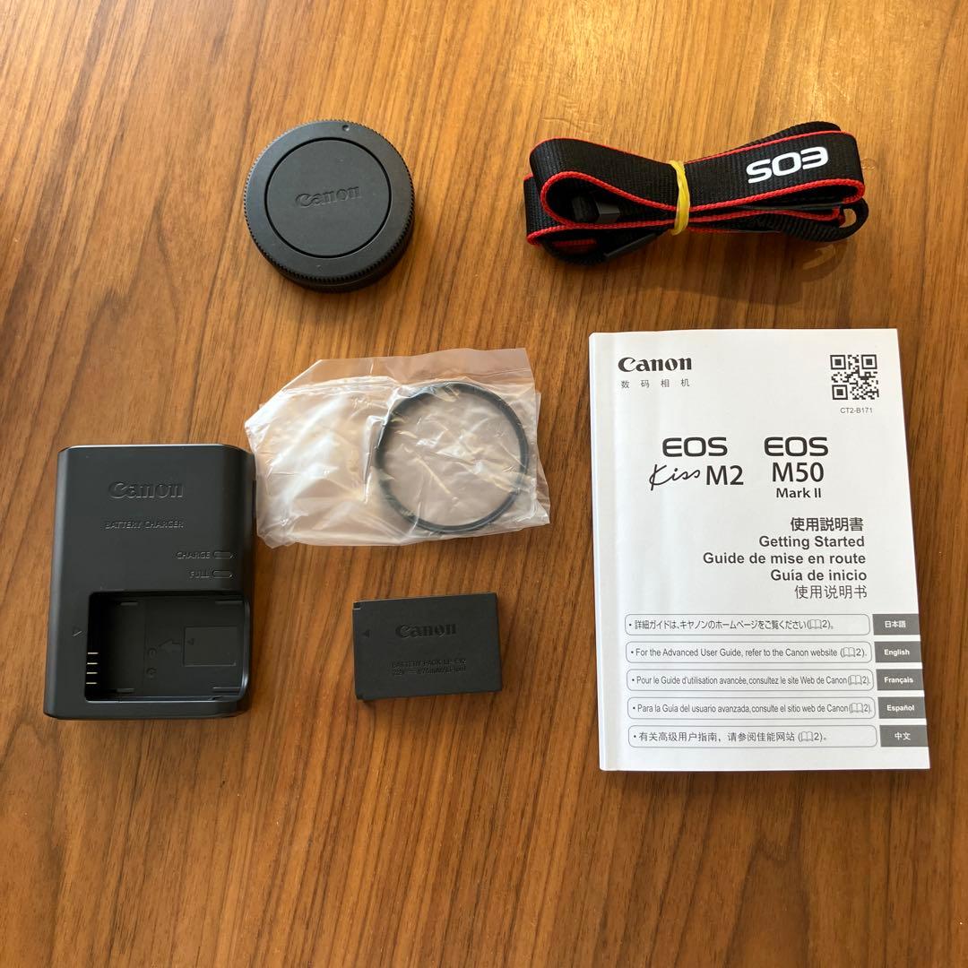 Canon EOS M2 ミラーレス一眼 ホワイト