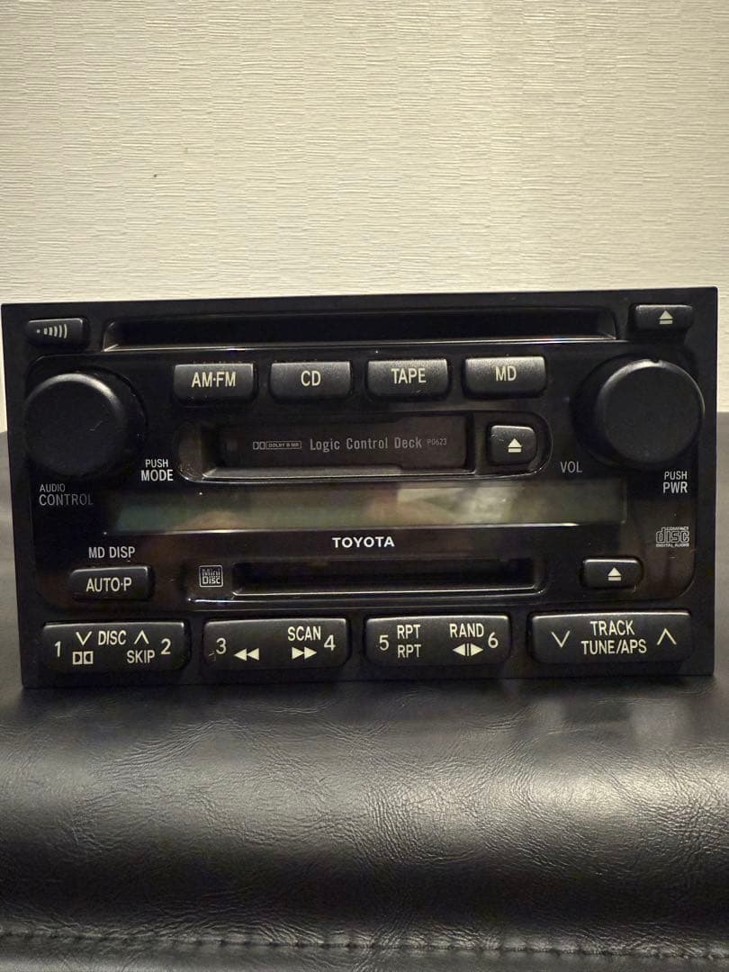 トヨタ JZX100 ツアラー 純正 デッキ オーディオ 86120-2A391