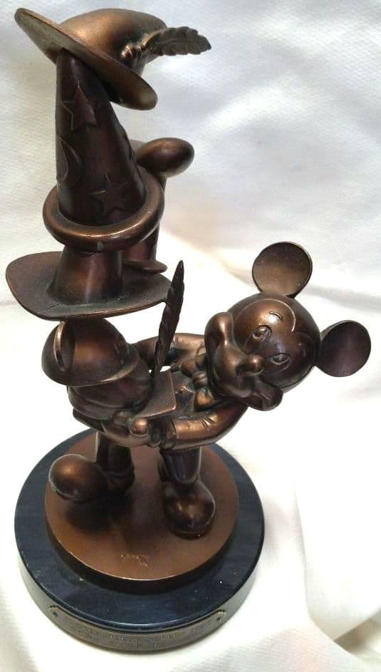 東京ディズニーランド　ミッキー　ブロンズ像　限定500個