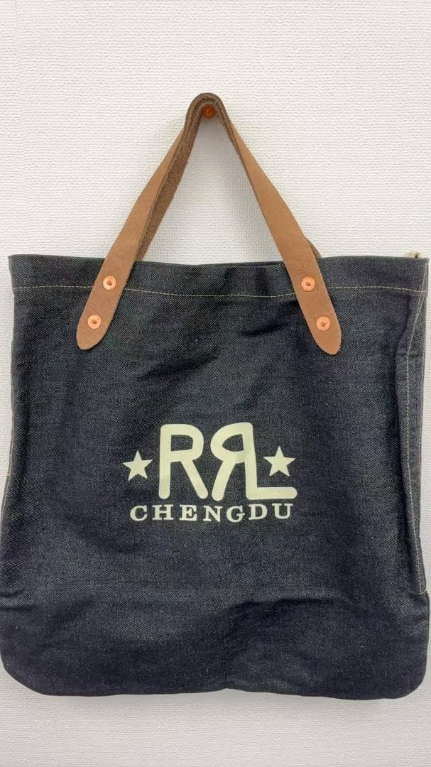 RRL アールエル デニム トートバッグ
