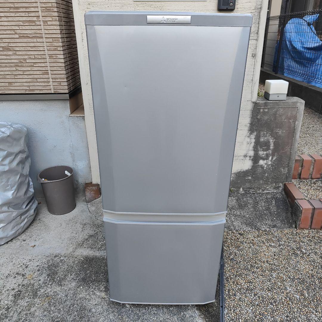 三菱電機 146リットル2ドア冷凍冷蔵庫 MR-P15Y-S 福岡県より