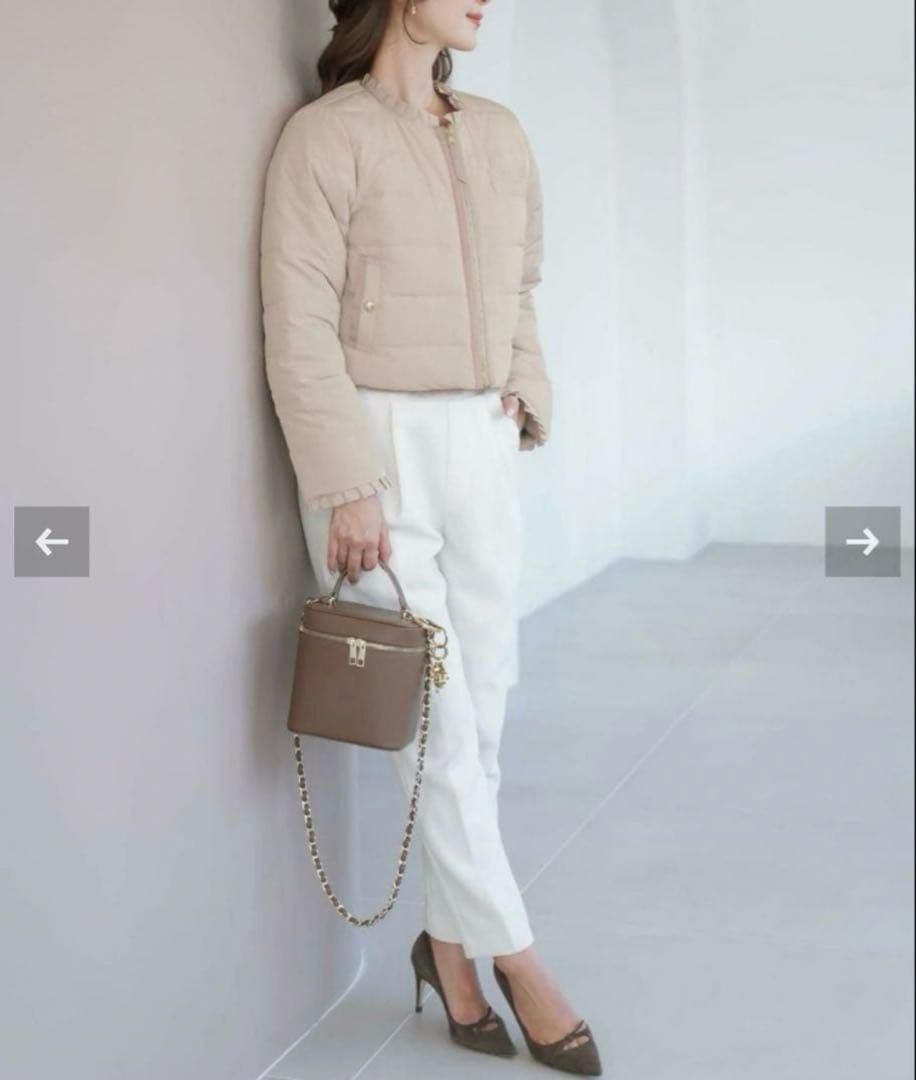 ち*ん様 le reve vaniller ダウン＆ファー リバーシブルショート