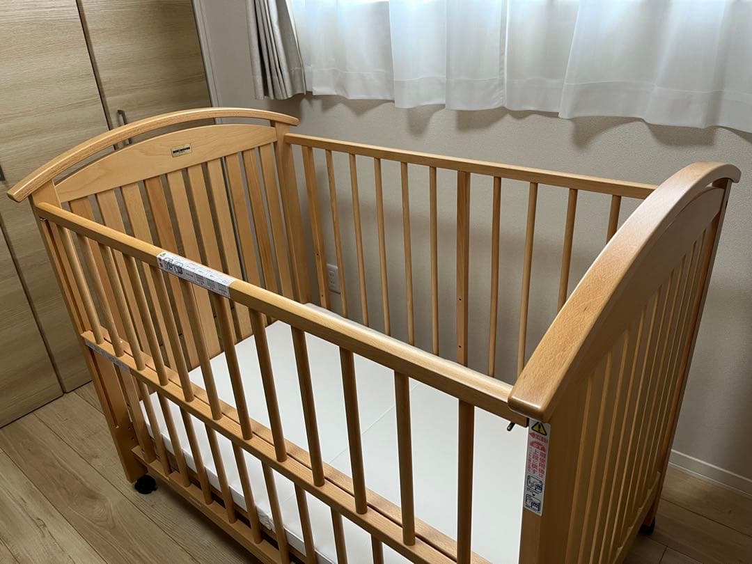 MIKI HOUSE ベビーベッド 木製