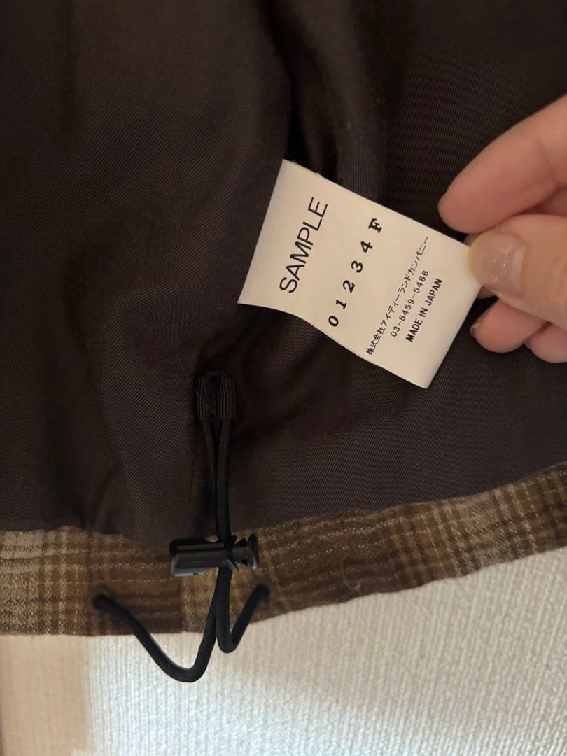 UNIVERSAL PRODUCTS チェックシャツジャケット