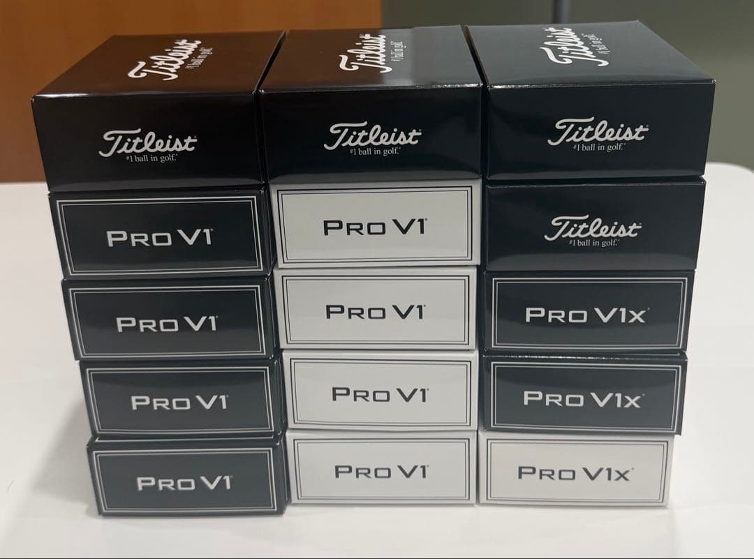 Kawasakiz1タイトリスト ProV1 とV1xゴルフボール 90球