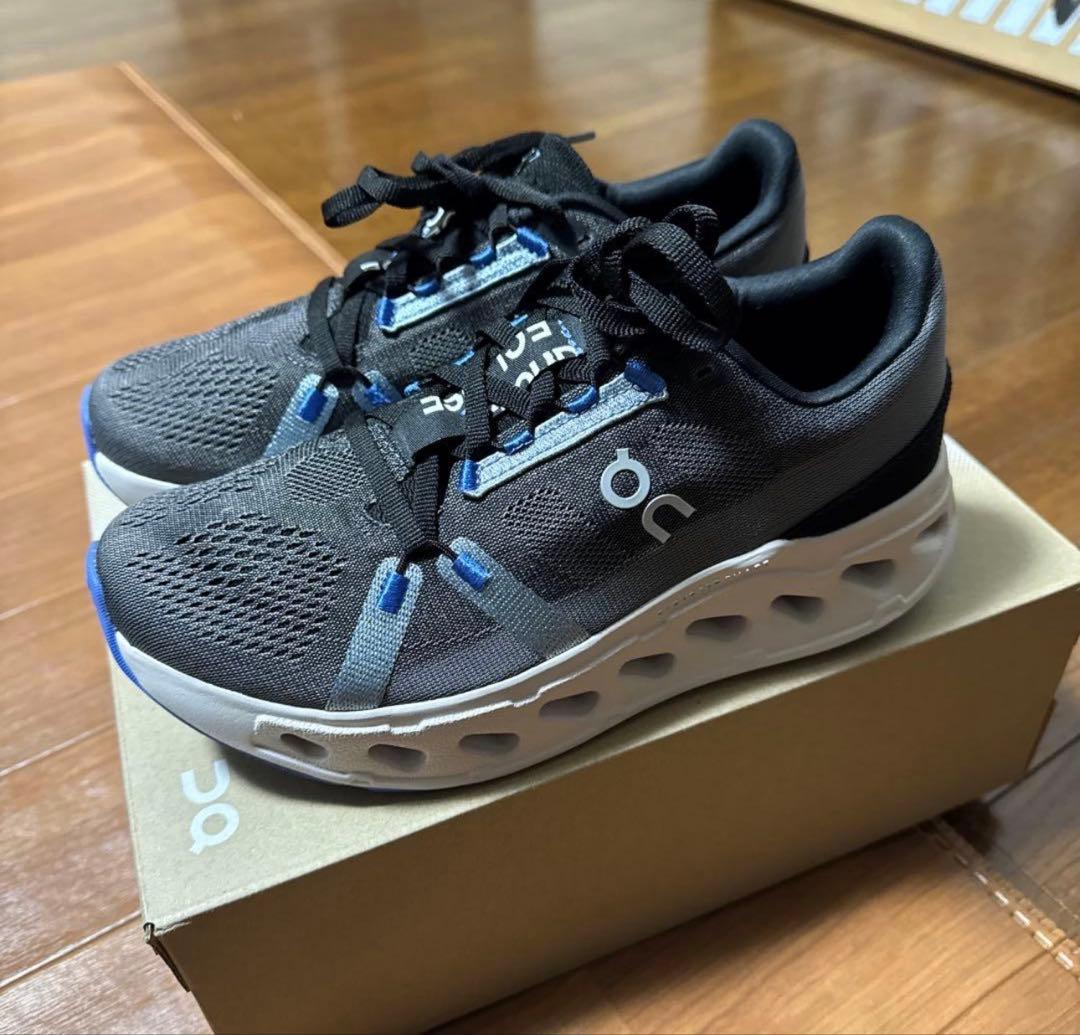 onオン クラウドエクリプス ブラック×フロスト25㎝新品未使用品