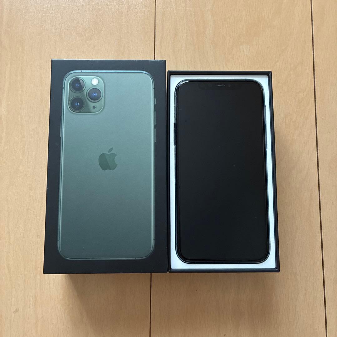 iPhone 11Pro 256GB 箱あり バッテリー73％ 初期化済