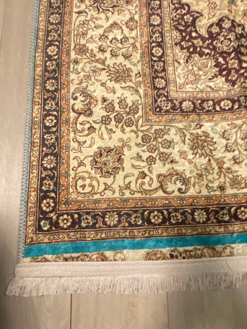 トルコのカーペット 160x230cm mint green