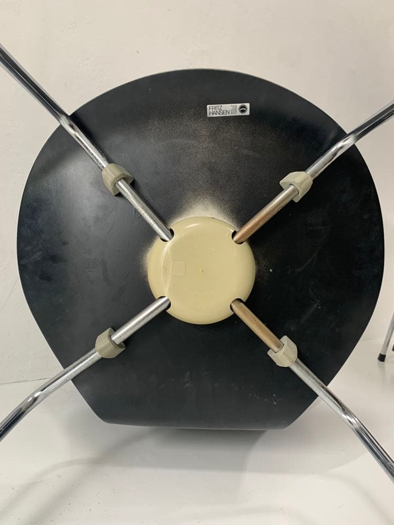 FRITZ HANSEN (フリッツハンセン) セブンチェア ブラック5脚セット